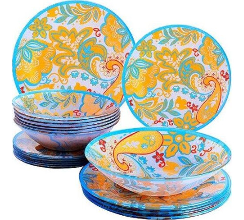 LORAINE 30675 оранжевый,красный,голубой