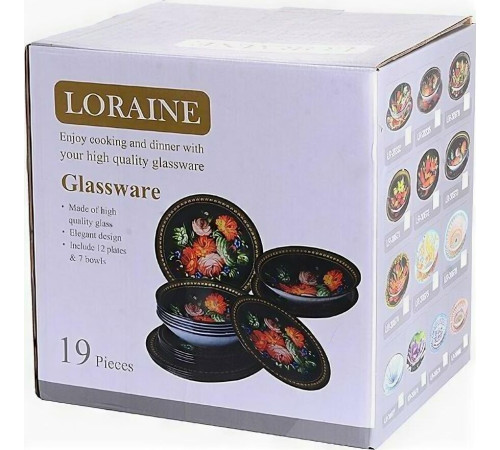 LORAINE 30675 оранжевый,красный,голубой