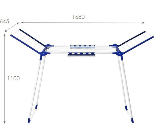 VIOLET Люкс напольная 24м (белый) 302406