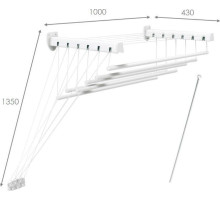 VIOLET Level 100 потолочно-настенная 6м 33100
