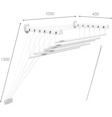 VIOLET Level 100 потолочно-настенная 6м 33100