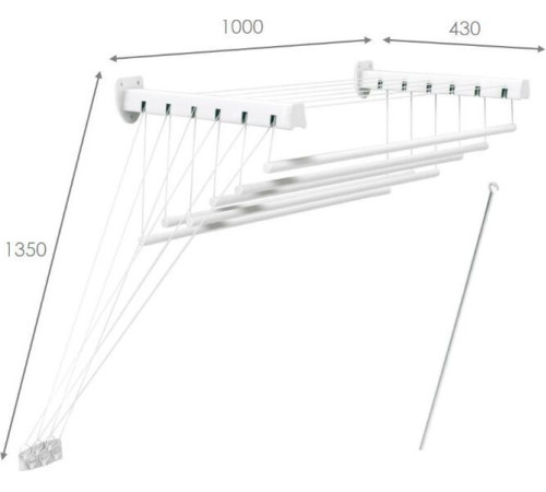 VIOLET Level 100 потолочно-настенная 6м 33100