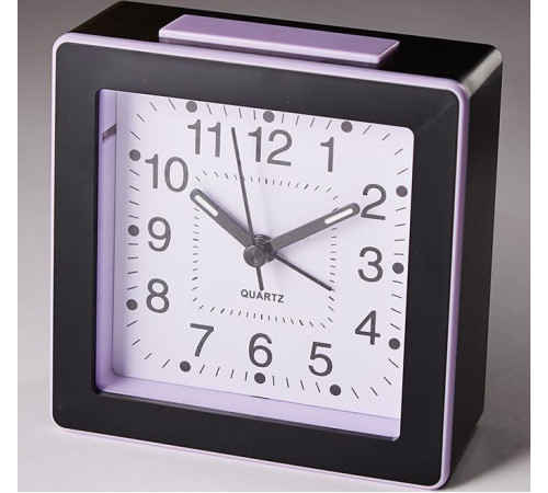 DELTA DT8-0009 Будильник 11*4.9*11см (розовый)