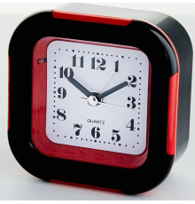 DELTA DT8-0015 Будильник 9.2*4.4*9.4 см (красный)