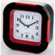 DELTA DT8-0015 Будильник 9.2*4.4*9.4 см (красный)