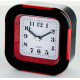 DELTA DT8-0015 Будильник 9.2*4.4*9.4 см (красный)