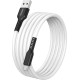 SMARTBUY (iK-12-S21bw) S21 MicroUSB белый, 2.4 А, сил., 1 м