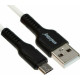 SMARTBUY (iK-12-S21bw) S21 MicroUSB белый, 2.4 А, сил., 1 м