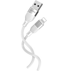 SMARTBUY (iK-512-S72w) S72 Lightning белый, 2.4 А, сил., 1м