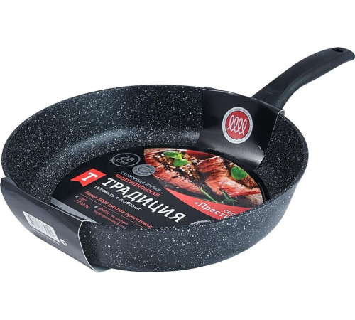 ТРАДИЦИЯ ТП2281И а/пр литая 28см черн Престиж