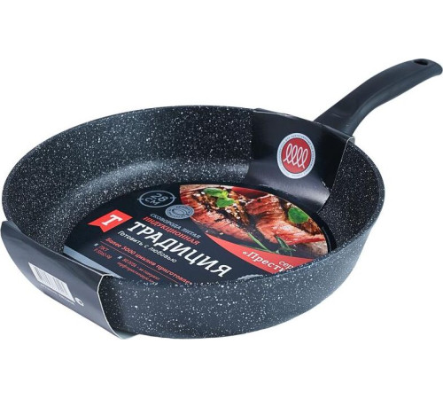 ТРАДИЦИЯ ТП2281И а/пр литая 28см черн Престиж