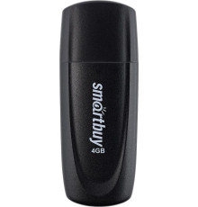 SMARTBUY (SB004GB2SCK) UFD 2.0 004GB Scout Black черный