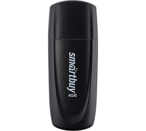 SMARTBUY (SB004GB2SCK) UFD 2.0 004GB Scout Black черный