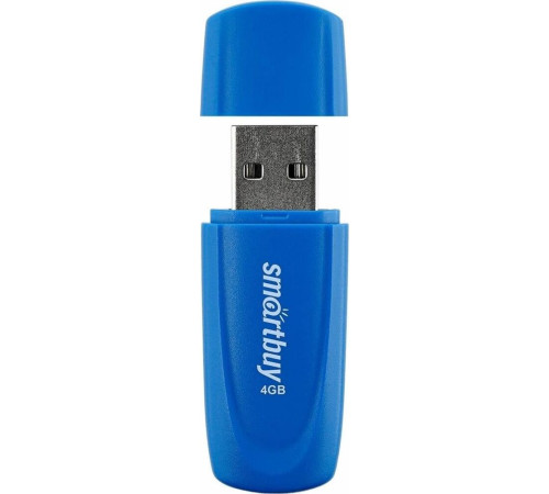 SMARTBUY (SB004GB2SCB) UFD 2.0 004GB Scout Blue синий