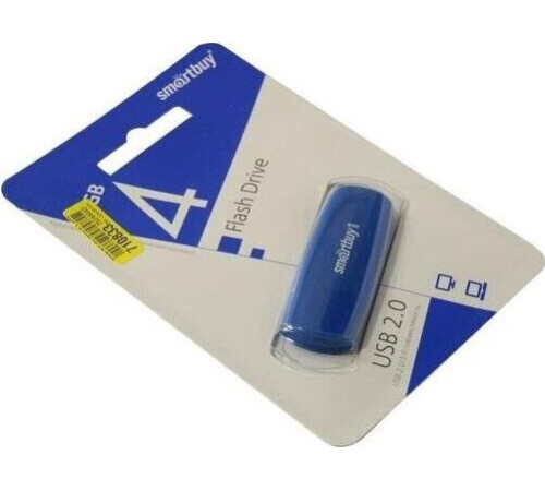 SMARTBUY (SB004GB2SCB) UFD 2.0 004GB Scout Blue синий