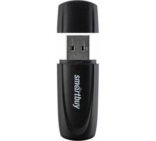 SMARTBUY (SB008GB2SCK) UFD 2.0 008GB Scout Black черный