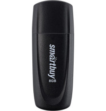 SMARTBUY (SB008GB2SCK) UFD 2.0 008GB Scout Black черный