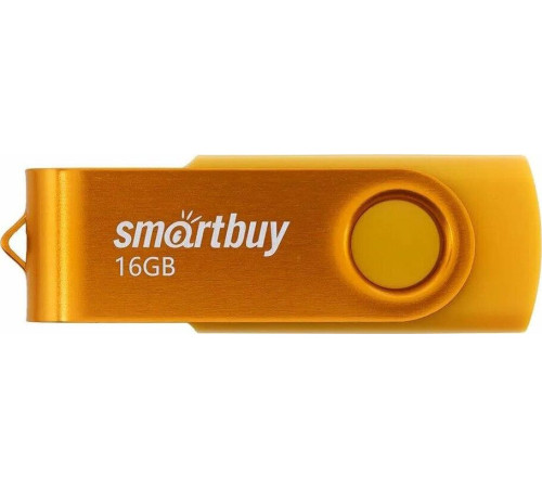 SMARTBUY (SB016GB2TWY) UFD 2.0 016GB Twist Yellow желтый