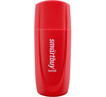 SMARTBUY (SB064GB2SCR) UFD 2.0 064GB Scout Red красный