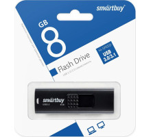 SMARTBUY (SB008GB3FSK) UFD 3.0/3.1 008GB Fashion Black черный