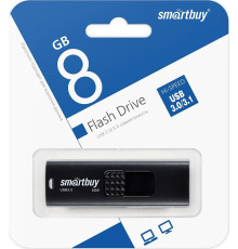 SMARTBUY (SB008GB3FSK) UFD 3.0/3.1 008GB Fashion Black черный