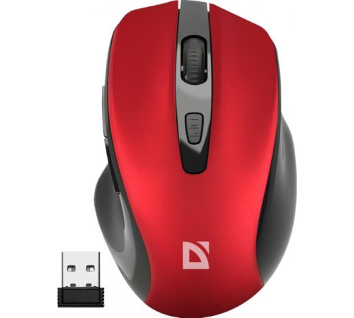 мышь DEFENDER (52052) Prime MB-053 красный