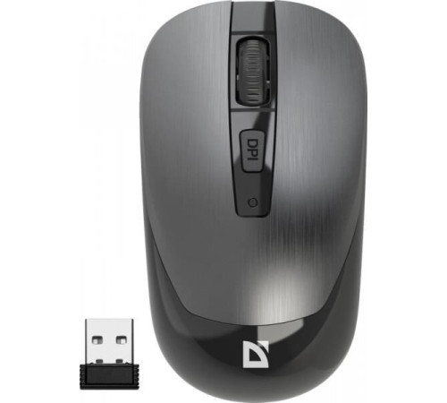 мышь DEFENDER (52993) Wave MM-995 серый