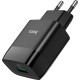 HOCO (6931474732507) СЗУ HOCO C72Q Glorious single port charger черный