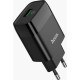 HOCO (6931474732507) СЗУ HOCO C72Q Glorious single port charger черный