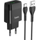 HOCO (6931474732507) СЗУ HOCO C72Q Glorious single port charger черный