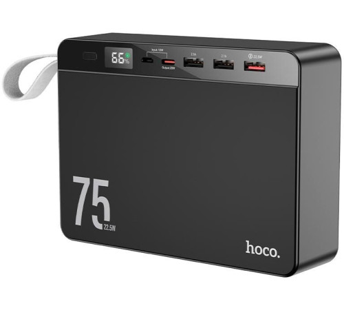 HOCO (6931474779175) J94 Overlord 22.5W fully compatible PB 75000mAh (черный)