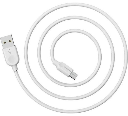 BOROFONE (6957531090014) BX14 USB (m)-microUSB (m) 2.0m - белый