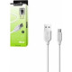 BOROFONE (6957531090014) BX14 USB (m)-microUSB (m) 2.0m - белый