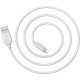 BOROFONE (6957531090014) BX14 USB (m)-microUSB (m) 2.0m - белый
