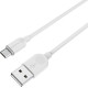 BOROFONE (6957531090014) BX14 USB (m)-microUSB (m) 2.0m - белый