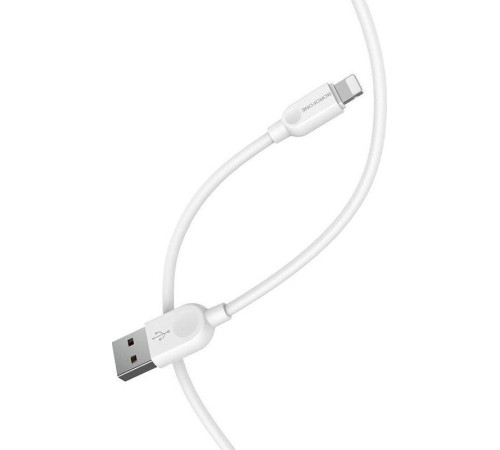 BOROFONE (6957531090014) BX14 USB (m)-microUSB (m) 2.0m - белый
