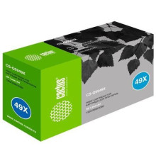 CACTUS Картридж лазерный CS-Q5949X Q5949X черный (6000стр.) для HP LJ 1320/3390/3392