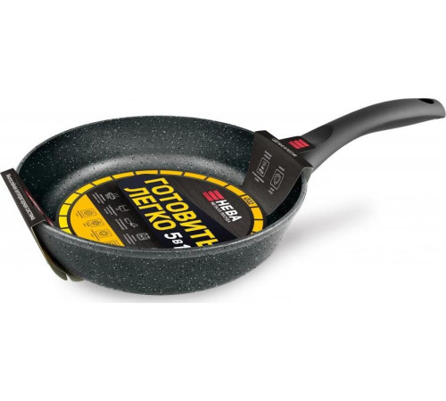 НЕВА МЕТАЛЛ ПОСУДА GL2122 а/пр литая 22см Готовить легко stone