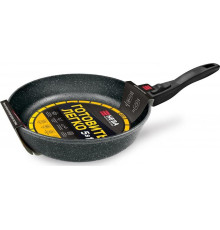 НЕВА МЕТАЛЛ ПОСУДА GL2022 а/пр литая 22см съемн/руч Готовить легко stone