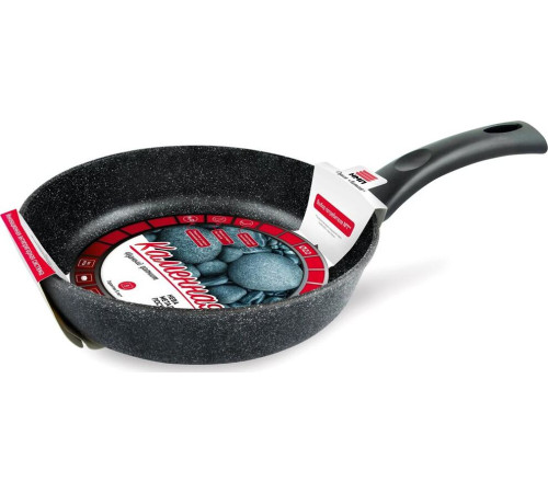 НЕВА МЕТАЛЛ ПОСУДА 18122 а/пр литая 22см Черный гранит