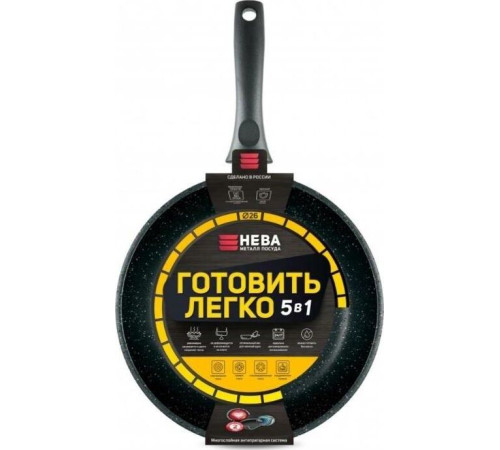 НЕВА МЕТАЛЛ ПОСУДА GL2126 а/пр литая 26см Готовить легко stone