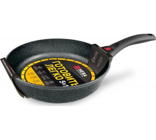 НЕВА МЕТАЛЛ ПОСУДА GL2126 а/пр литая 26см Готовить легко stone