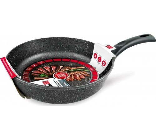 НЕВА МЕТАЛЛ ПОСУДА 18126 а/пр литая 26см Черный гранит