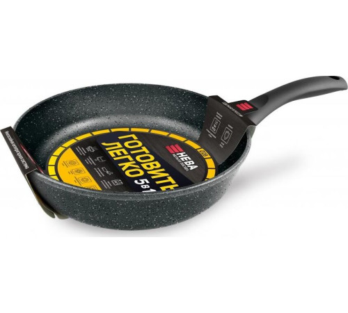 НЕВА МЕТАЛЛ ПОСУДА GL2128 а/пр литая 28см Готовить легко stone