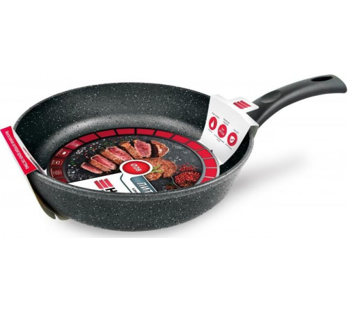 НЕВА МЕТАЛЛ ПОСУДА 18128 а/пр литая 28см Черный гранит