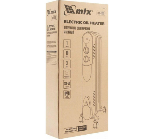 MTX OCH-1000 5 секций 230 В, 1000 Вт 98301