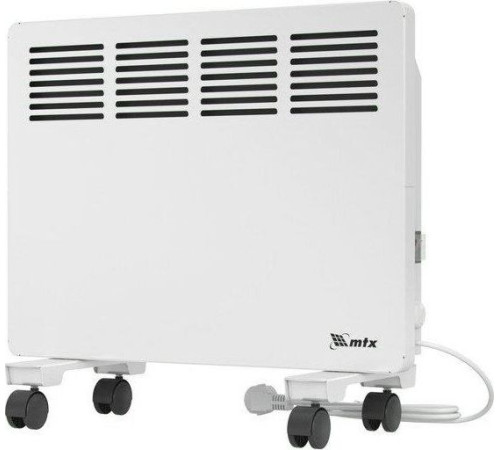 MTX КМ-1000.1, 230 В, 1000 Вт, X-образный нагреватель, колеса, термостат 98124
