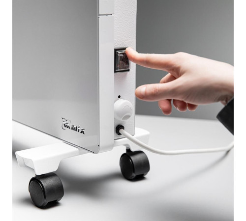 MTX КМ-1500.2, 230 В, 1500 Вт, X-образный нагреватель, колеса, термостат 98125