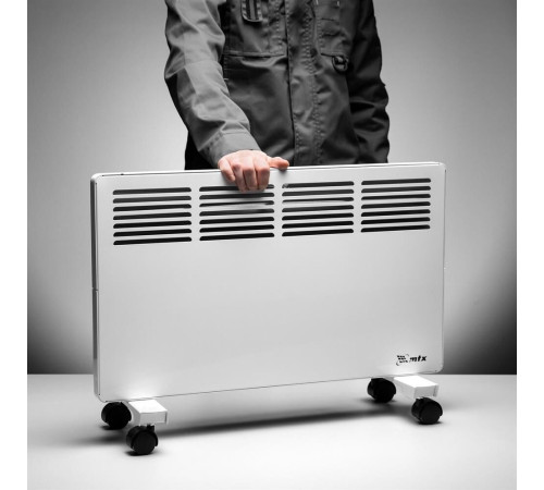 MTX КМ-1500.2, 230 В, 1500 Вт, X-образный нагреватель, колеса, термостат 98125