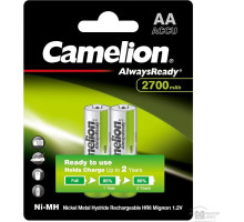 CAMELION (15036) Always Ready AA-2700mAh Ni-Mh BL-2